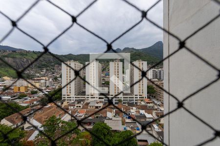 Sala Varanda Vista de apartamento para alugar com 2 quartos, 75m² em Maracanã, Rio de Janeiro