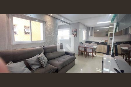 Sala de apartamento à venda com 3 quartos, 140m² em Vila Metalúrgica, Santo André