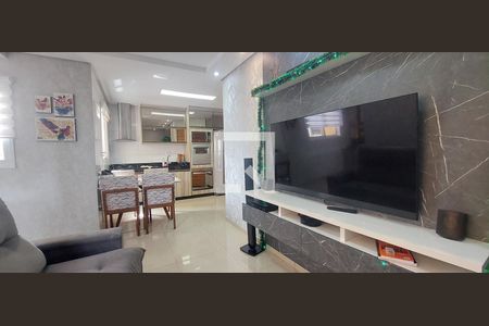 Sala de apartamento à venda com 3 quartos, 140m² em Vila Metalúrgica, Santo André