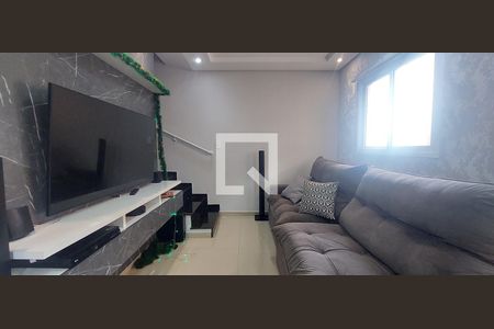 Sala de apartamento à venda com 3 quartos, 140m² em Vila Metalúrgica, Santo André