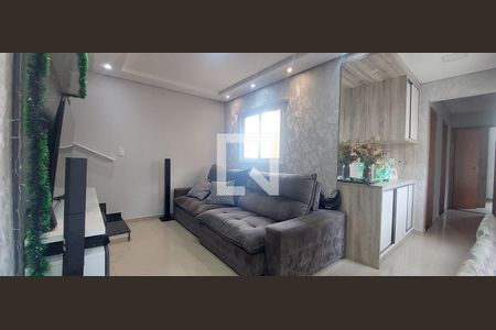 Sala de apartamento à venda com 3 quartos, 140m² em Vila Metalúrgica, Santo André