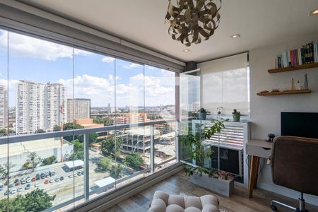 Varanda de apartamento à venda com 1 quarto, 68m² em Jardim Dom Bosco, São Paulo