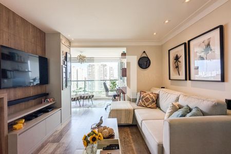 Sala de apartamento à venda com 1 quarto, 68m² em Jardim Dom Bosco, São Paulo