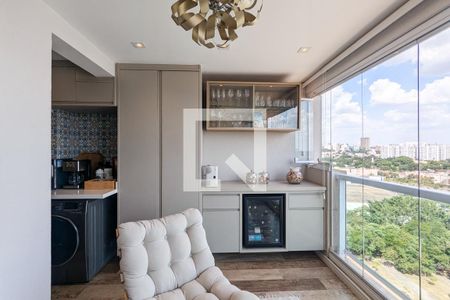 Varanda de apartamento à venda com 1 quarto, 68m² em Jardim Dom Bosco, São Paulo