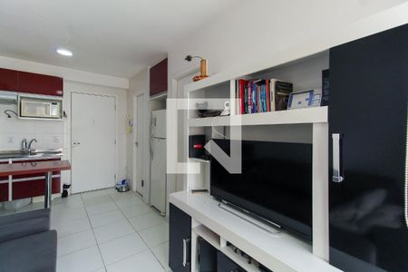 Sala/Cozinha de apartamento à venda com 1 quarto, 32m² em Belém, São Paulo