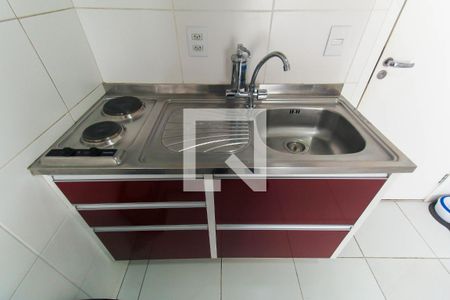 Sala/Cozinha de apartamento à venda com 1 quarto, 32m² em Belém, São Paulo