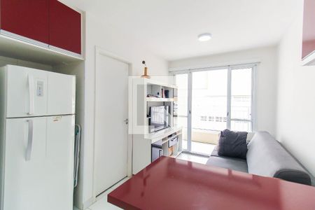 Sala/Cozinha de apartamento à venda com 1 quarto, 32m² em Belém, São Paulo