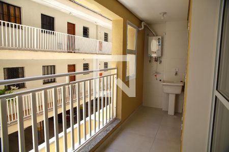 Sacada da Sala de apartamento para alugar com 2 quartos, 58m² em Centro, São Bernardo do Campo