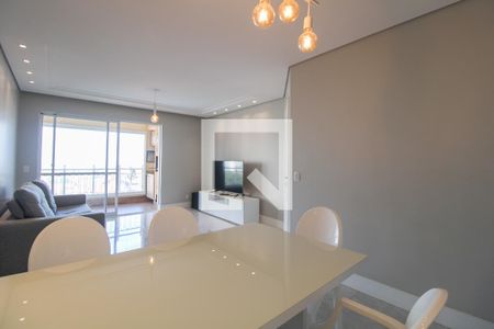 Sala de Jantar de apartamento para alugar com 3 quartos, 114m² em Parque das Flores, Campinas