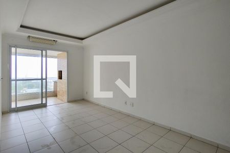 Sala de apartamento para alugar com 3 quartos, 91m² em Guilhermina, Praia Grande