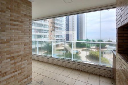 Sacada de apartamento para alugar com 3 quartos, 91m² em Guilhermina, Praia Grande