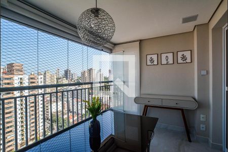 Varanda gourmet de apartamento para alugar com 3 quartos, 104m² em Centro, Santo André