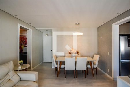 Sala de apartamento para alugar com 3 quartos, 104m² em Centro, Santo André