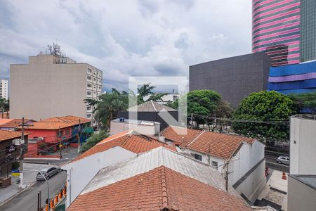 Sala/Cozinhaa - Vista de apartamento à venda com 1 quarto, 26m² em Pinheiros, São Paulo