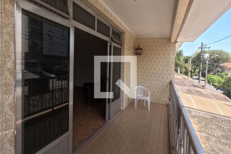 Varanda da Sala de casa para alugar com 3 quartos, 169m² em Aparecida, Santos