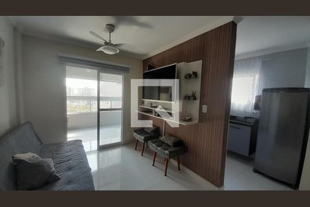 Sala de apartamento para alugar com 2 quartos, 72m² em Vila Caiçara, Praia Grande