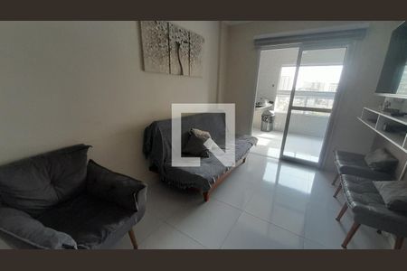 Sala de apartamento para alugar com 2 quartos, 72m² em Vila Caiçara, Praia Grande