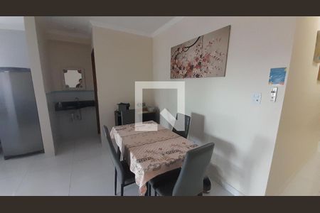 Sala de Jantar de apartamento para alugar com 2 quartos, 72m² em Vila Caiçara, Praia Grande