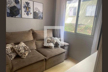 Sala de apartamento à venda com 3 quartos, 49m² em Vila Lutécia, Santo André