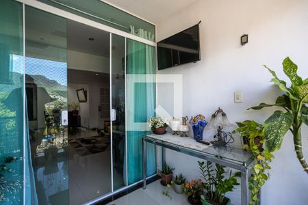 Sala Varanda de apartamento à venda com 2 quartos, 103m² em Grajaú, Rio de Janeiro