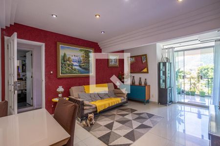 Sala de apartamento à venda com 2 quartos, 103m² em Grajaú, Rio de Janeiro