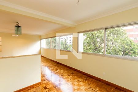 Sala de apartamento à venda com 3 quartos, 111m² em Campo Belo, São Paulo