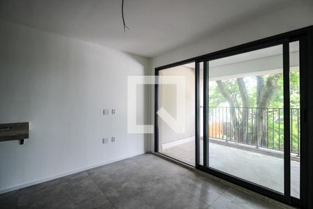 Sala/Cozinha de kitnet/studio à venda com 1 quarto, 29m² em Perdizes, São Paulo