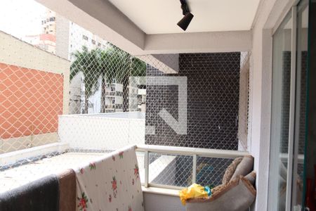 Varanda da Sala de apartamento para alugar com 3 quartos, 74m² em Setor Oeste, Goiânia