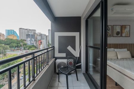 Sacada de apartamento para alugar com 1 quarto, 22m² em Centro Histórico de São Paulo, São Paulo