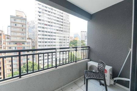 Sacada de apartamento para alugar com 1 quarto, 22m² em Centro Histórico de São Paulo, São Paulo