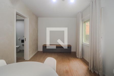 Sala de apartamento para alugar com 1 quarto, 39m² em Petrópolis, Porto Alegre