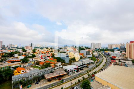 Vista da varanda gourmet de apartamento para alugar com 2 quartos, 108m² em Vila Gilda, Santo André