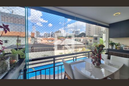 Varanda de apartamento para alugar com 3 quartos, 105m² em Pompeia, São Paulo