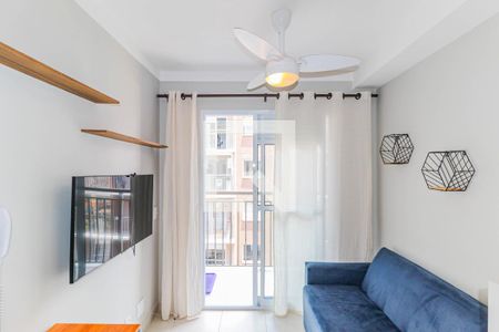 Sala de apartamento para alugar com 1 quarto, 29m² em Jardim Caravelas, São Paulo