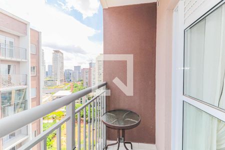 Varanda de apartamento para alugar com 1 quarto, 29m² em Jardim Caravelas, São Paulo