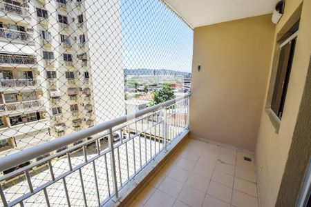 Varanda da Sala de apartamento para alugar com 2 quartos, 65m² em Cachambi, Rio de Janeiro