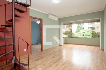 Sala 1 de apartamento para alugar com 2 quartos, 115m² em Petrópolis, Porto Alegre