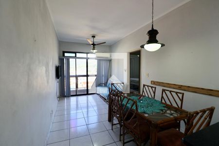 Sala de apartamento para alugar com 2 quartos, 69m² em Balneario Cidade Atlantica, Guarujá