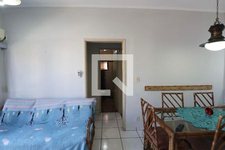 Sala de apartamento para alugar com 2 quartos, 69m² em Balneario Cidade Atlantica, Guarujá