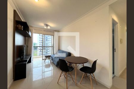 Sala de apartamento para alugar com 2 quartos, 55m² em Vila Paulista, São Paulo