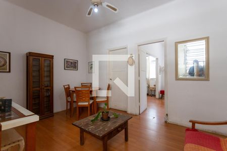 Sala de apartamento para alugar com 1 quarto, 47m² em Tijuca, Rio de Janeiro