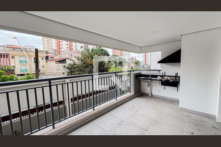 Varanda Sala - Sala de Jantar de apartamento para alugar com 3 quartos, 133m² em Vila Gilda, Santo André