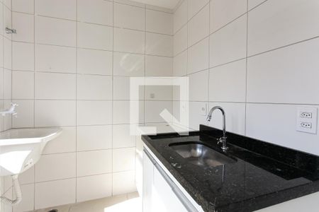 Cozinha de apartamento para alugar com 2 quartos, 42m² em Chácara Santo Antônio (zona Leste), São Paulo