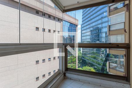 Varanda de apartamento para alugar com 1 quarto, 65m² em Vila Olímpia, São Paulo