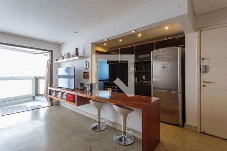 Sala de apartamento para alugar com 1 quarto, 65m² em Vila Olímpia, São Paulo