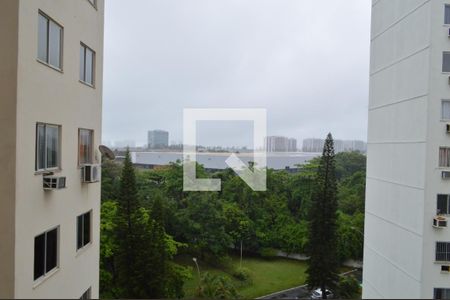 Vista da Sala  de apartamento à venda com 1 quarto, 50m² em Jacarepaguá, Rio de Janeiro