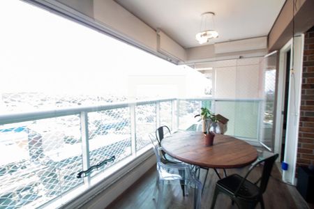 Sala de Jantar / Varanda Gourmet de apartamento à venda com 1 quarto, 43m² em Campo Belo, São Paulo