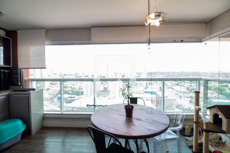 Sala de Jantar / Varanda Gourmet de apartamento à venda com 1 quarto, 43m² em Campo Belo, São Paulo