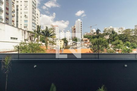 Varanda do Studio de kitnet/studio para alugar com 1 quarto, 32m² em Higienópolis, São Paulo