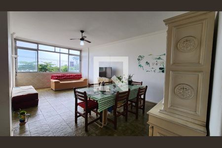 Sala de apartamento para alugar com 2 quartos, 115m² em José Menino, Santos